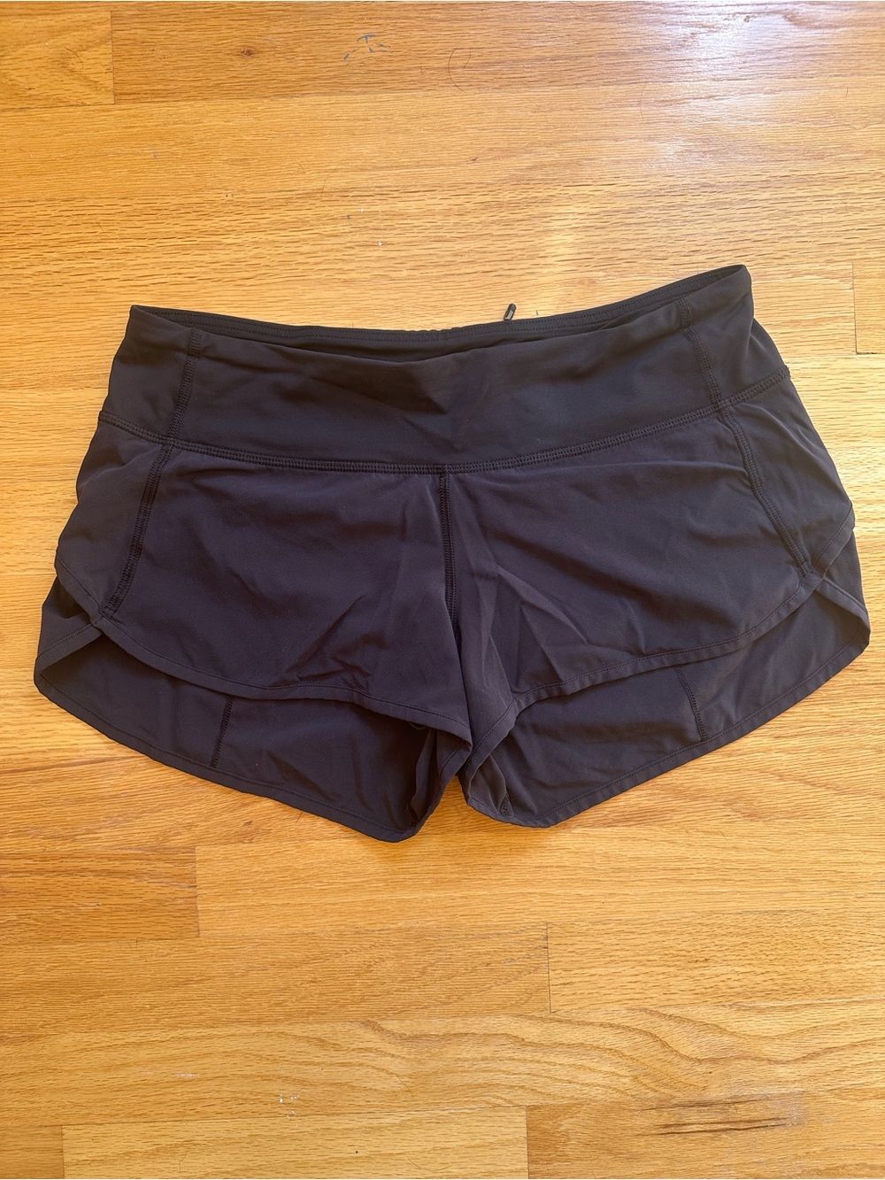 lululemon athletica Women’s Black Athletic Running Shorts